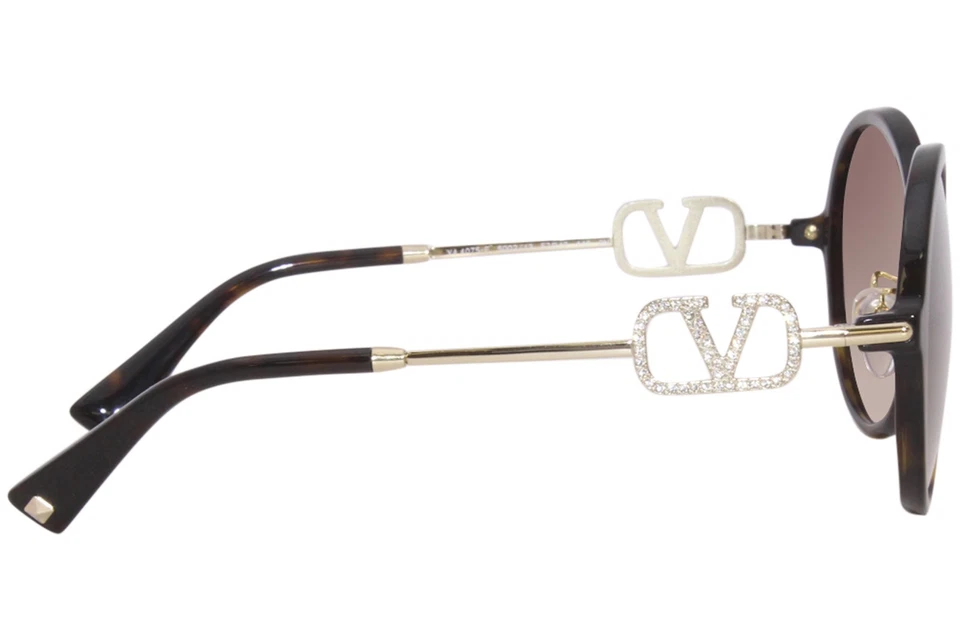 Gafas de sol Valentino para mujer VA4075F 500213 Habana/marrón lentes degradadas 57 mm Foto 3 de 4