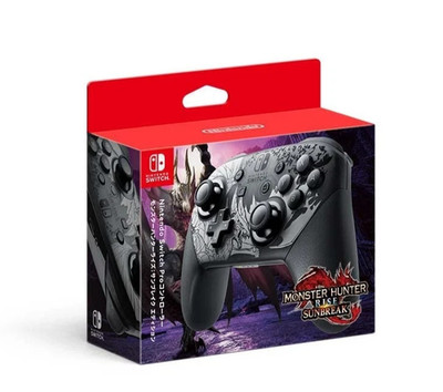 Nintendo Switch Pro Controller - Monster Hunter Rise Sunbreak Limited Edition（US