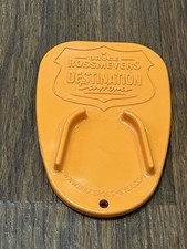Plastic Motorcycle Kickstand Pad Biker Kick Stand Orange