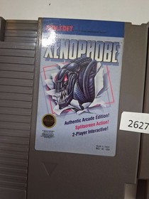 2 retro Nintendo video games NES Xenophobe &  Astyanax  wt1   26278