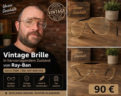 Vintage Brille von Ray Ban