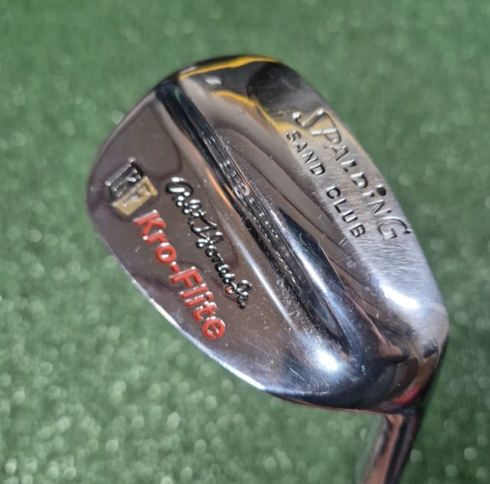 Spalding Kro-Flite Robert Trent Jones Jr. Sand Club Sand Wedge Steel RH 35¨ - Image 3 of 4