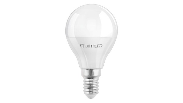ŻAróWka LED Lumiled E14 Kulka P45 8W Zamiennik 60W 880Lm 6500K Zimna 180 Klasa E-image