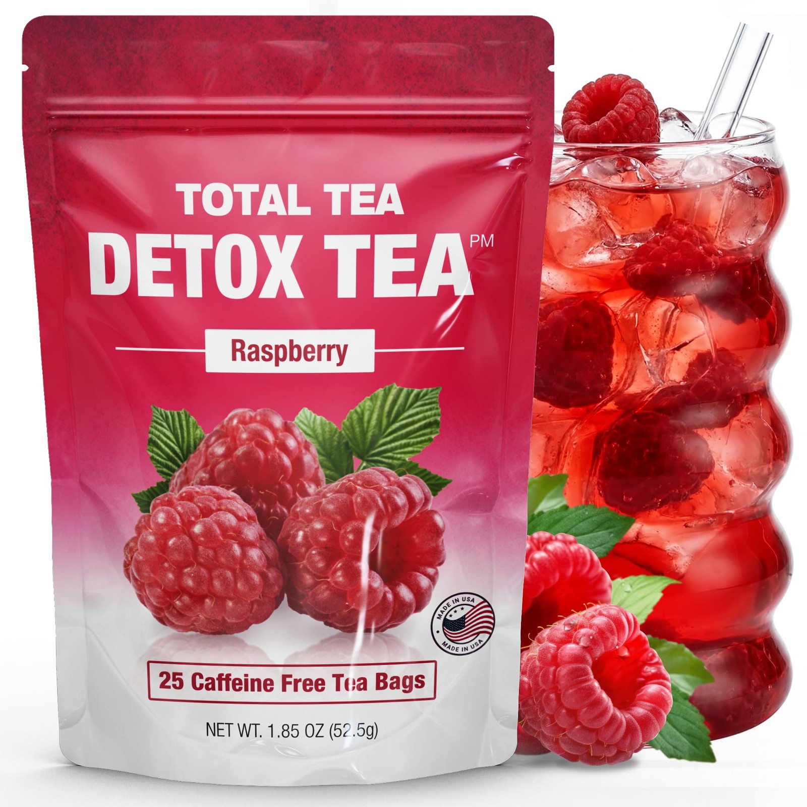 Siimming Detox Tea Caffeine Free - 25 Day Detox - Herbal Tea With Cham