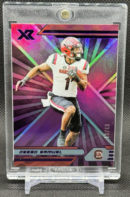 2022 Chronicles Draft Picks Deebo Samuel XR Purple SP /49 Washington 