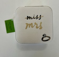 Kate Spade  Miss to Mrs.  Travel Jewelry Organizer   NWT