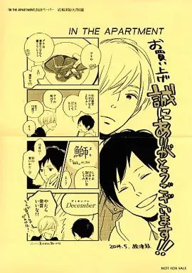 Folleto/folleto de papel extra de anime en el apartamento sin reventa