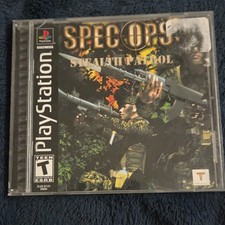 Spec Ops: Stealth Patrol PS1 2000 NTSC-U/C T Manual Included Tactical Shooter