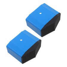 2Pcs Durable Ladder Rubber Feet Covers Anti Skid Pads for Folding Ladder Safety
