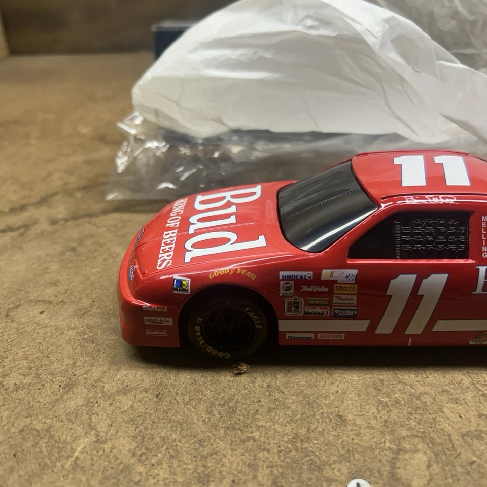 Racing Champions 1993 1:24 diecast NASCAR #11 Budweiser Busch 1 de 5000 bancos Foto 4 de 4