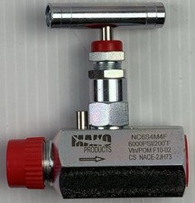Mako NC6S4F4F 1/2"F X 1/2"F - Standard Needle Valve (Soft Seat) - Carbon Steel