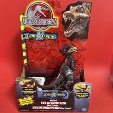 Jurassic Park JP3 III Night Velociraptor CamoXtreme Hasbro 2001 