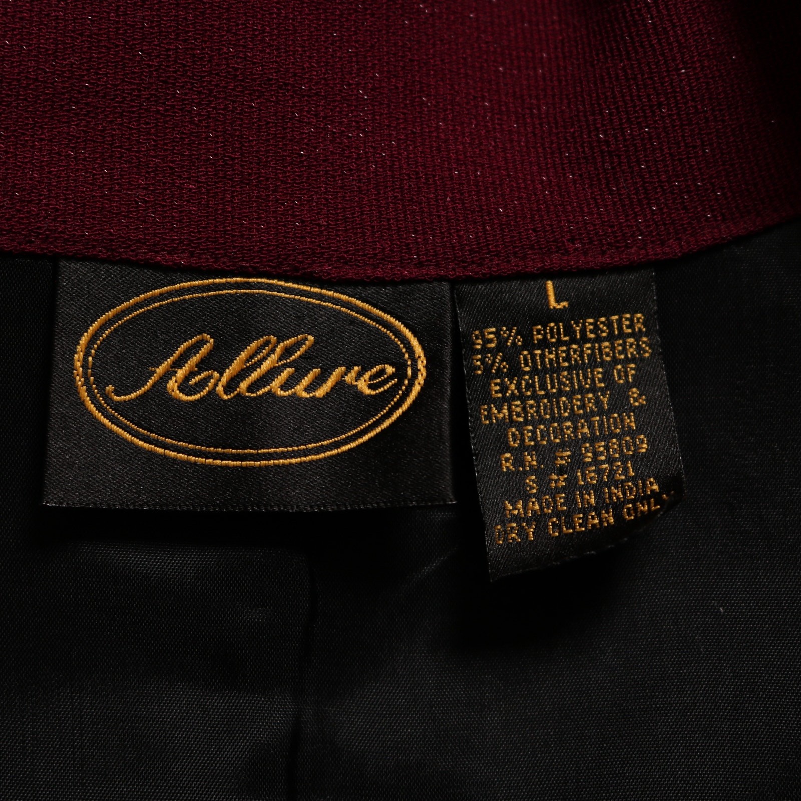 Boho Patchwork Embroidered Blazer Jacket Size L F… - image 7