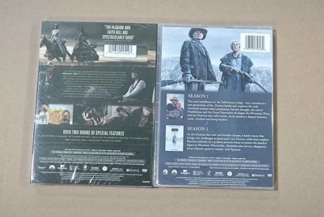 Yellowstone 1883 + 1923 ( DVD SET ) Region 1 US sell Brand New US Seller - Image 2 of 2