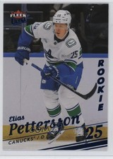 2025-26 Upper Deck Fleer Ultra Rookies Ice 29/100 Elias Pettersson D #158 1t7z