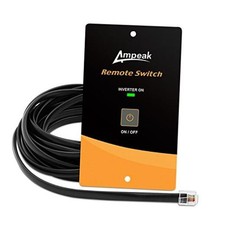 Inverter Remote Switch, 20Ft Cable, LED Indicator, Flush Mount  Compatible