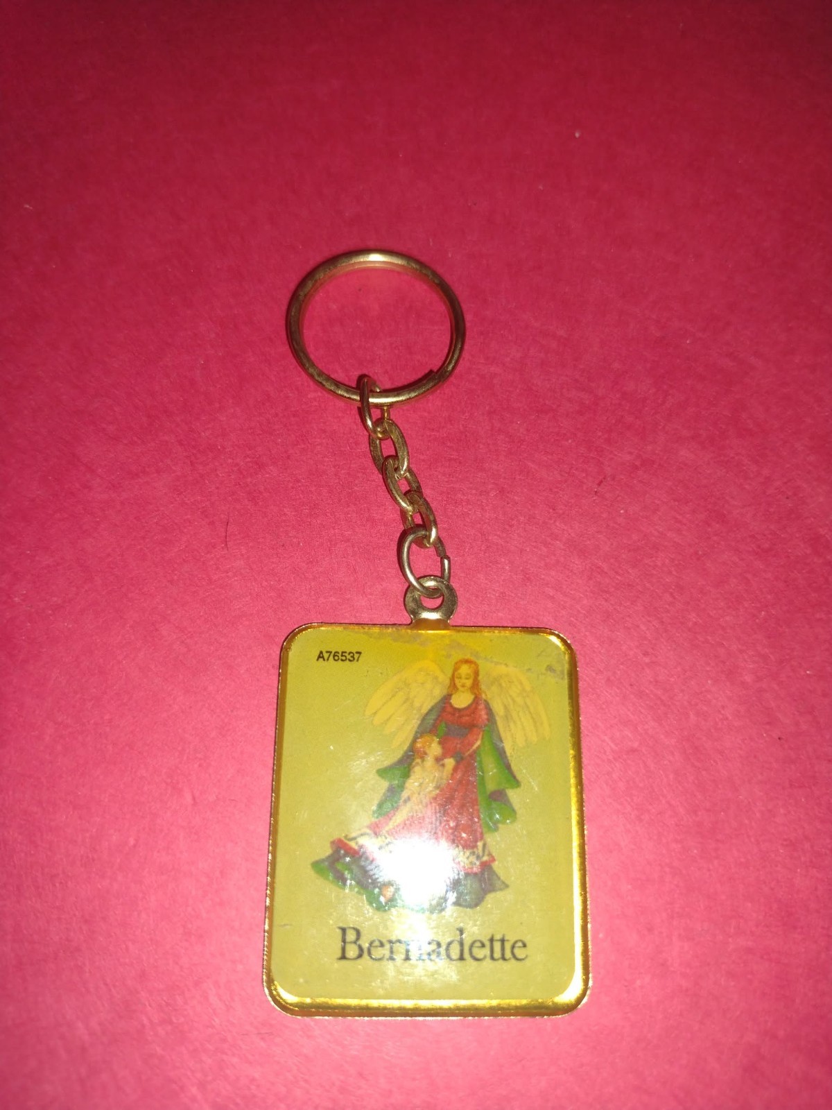 Saint Bernadette / Angel-themed keychain | eBay