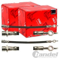 2X TRW BremsschlÄUche Hinten Vorne Beidseitig Passend FÜR Toyota Avensis