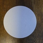 Disneyland Hotel Monorail Round Paper Coaster Black & White Photo Breweriana — photo 2