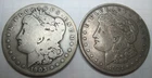 1903 S & 1921 D * 2 Silver MORGAN DOLLARS ! Shown * USA ONLY Please * $5.00 SHIP