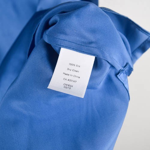 Talbots Damen 8P zierlich blau Satin 100 % Seide Shell Tank Top ärmellose Bluse - Bild 3 von 4