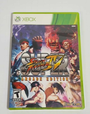 Super Street Fighter 4 Arcade Edition (Xbox 360) *Complete* Tested