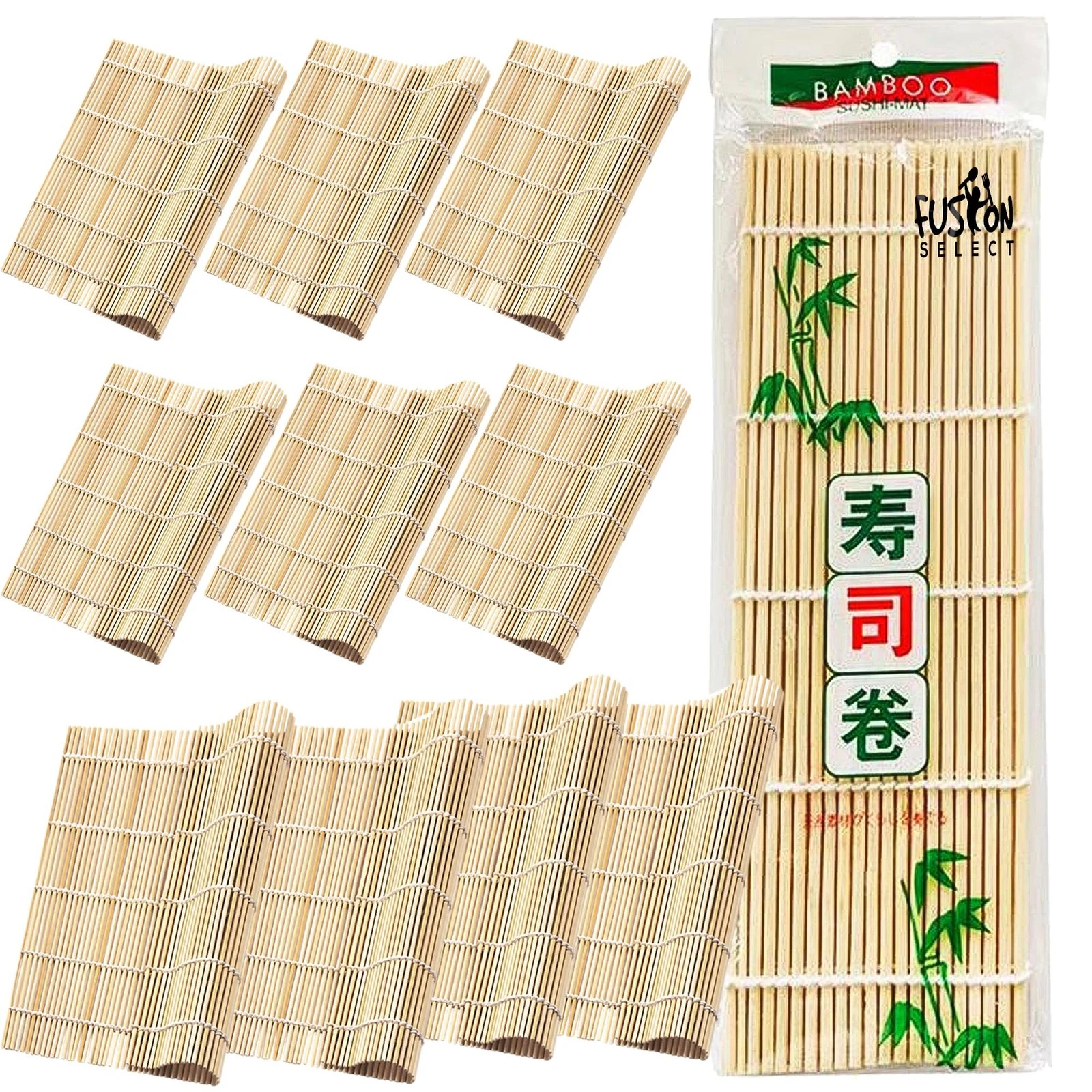 10 Pk Sushi Mat - Sushi Roller Mat for Making, Shaping & Molding Sushi Roll &...
Opens in a new wind