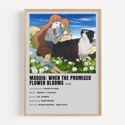 Maquia  When the Promised Flower Blooms 3 Anime Poster Ar Print
