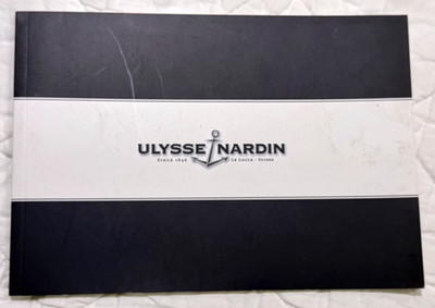 VERY RARE Ulysse Nardin Catalogue -NO WATCH INCLUDED 2