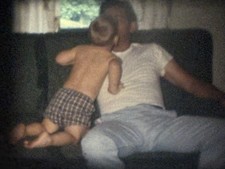 Lake St. Clair Michigan Boat Ride Family 8mm Film Reel Home Movie