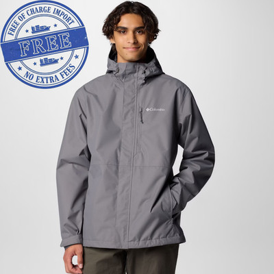 BIG SALE! Columbia Men's Hikebound  II Jacket, City Grey, Standard, Free Ship US