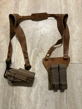 Colt 1911 Shoulder Holster With Dual Mag Pouch Multiple Brands
