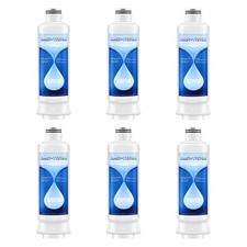 6 Pack For Samsung DA97-17376B HAF-QIN/EXP Refrigerator Water Filter Replacement