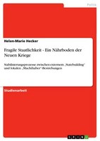 Fragile Staatlichkeit - Ein NäHrboden Der Neuen Kriege (Buch)