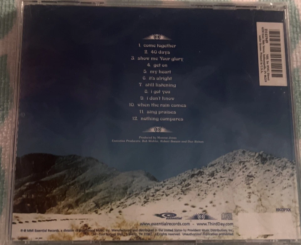 Come Together by Third Day (CD, Nov-2001, Essential Records New Sealed - Image 2 of 2