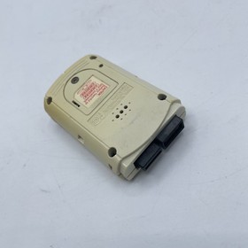 Official Sega Dreamcast VMU Visual Memory Unit White/UVDamage Tested Working