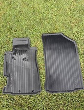 02-06 Acura Rsx Oem Front Rubber Floor Mats Black