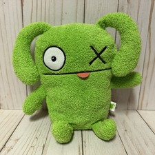 Ugly Dolls Ox Plush Green X Eye Long Ears Tongue 9 Inch