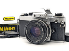 Video    N MINT  Nikon FE Silver SLR Film Camera  Ais 50mm F/1.8 from Japan
