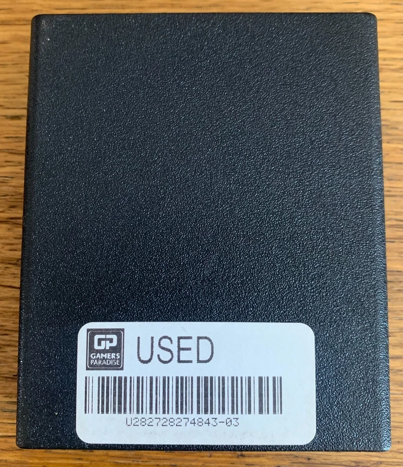 Atari Video Cube Atari 2600  - Authentic Cartridge Only - Missing Top Label - Image 3 of 3