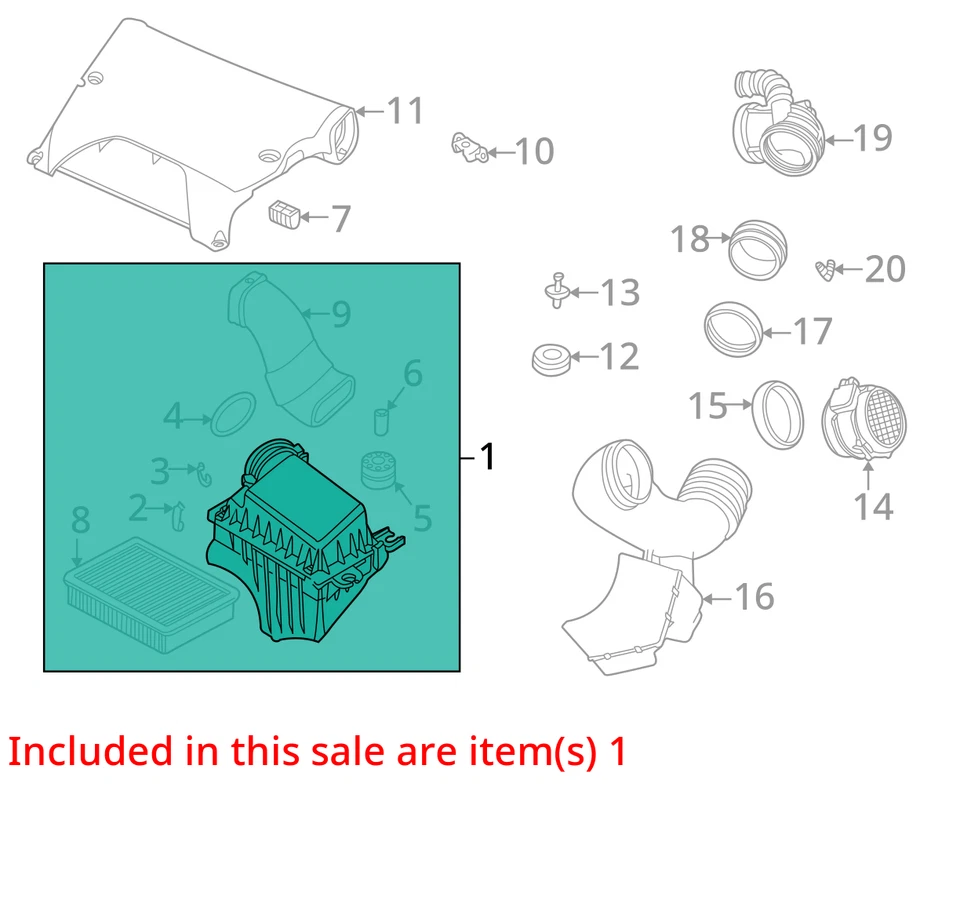Limpiador de aire 3,0 L compatible con BMW X5 10200149 01-06 Foto 4 de 4