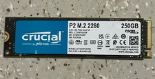 Crucial P2 250GB NVMe M.2 2280 Internal SSD PCIe Gen3 x4 CT250P2SSD8
