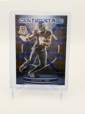 2025 Panini Mosaic Nico Collins Center Stage Blue Prizm /99 No. 25