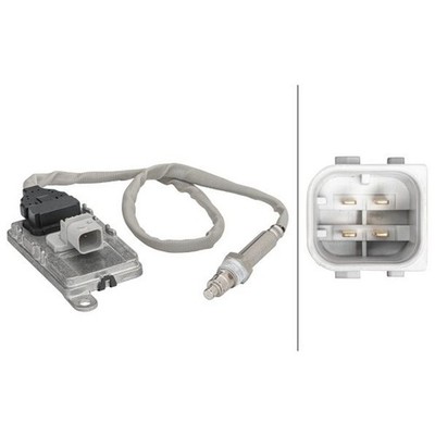 NOx-Sensor NOx-Katalysator nach Kat 24 V M20X1.5 4-polig HELLA für u.a. MB ANTOS