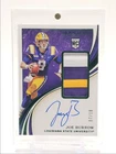 JOE BURROW 2020 IMMACULATE COLLEGIATE RPA ROOKIE EMERALD RC AUTO /10 Q0200