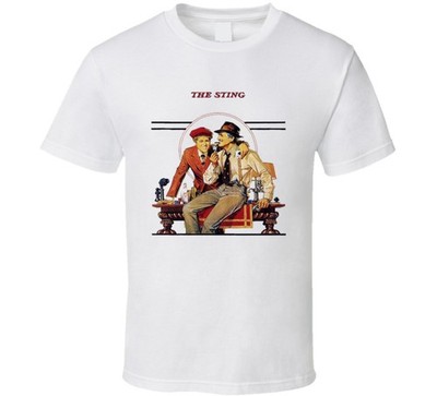 The Sting Paul Newman Movie Old School T Shirt