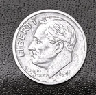 1949-S 10c SILVER Roosevelt dime. Full Rims.  (R057)