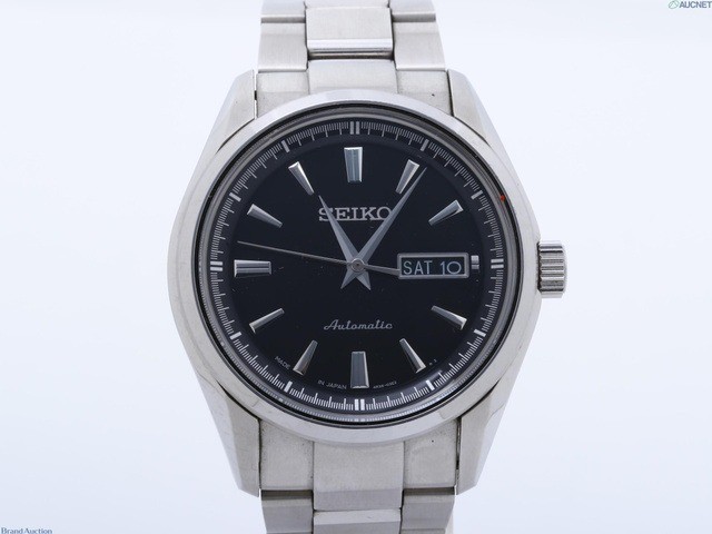 Near MINT] SEIKO PRESAGE SARY057 4R36-03H0 Black Automatic Watch