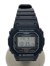 CASIO DW-5600UE Digital Quartz Rubber Black Watch Excellent JAPAN