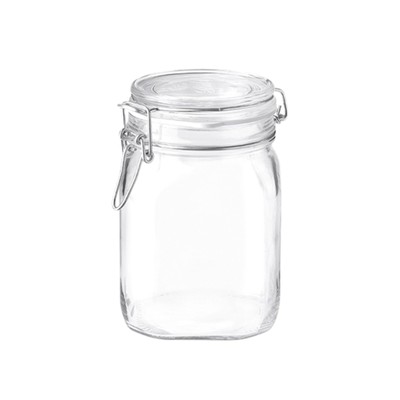 Fido Clear Jar, 33-3/4-Ounce